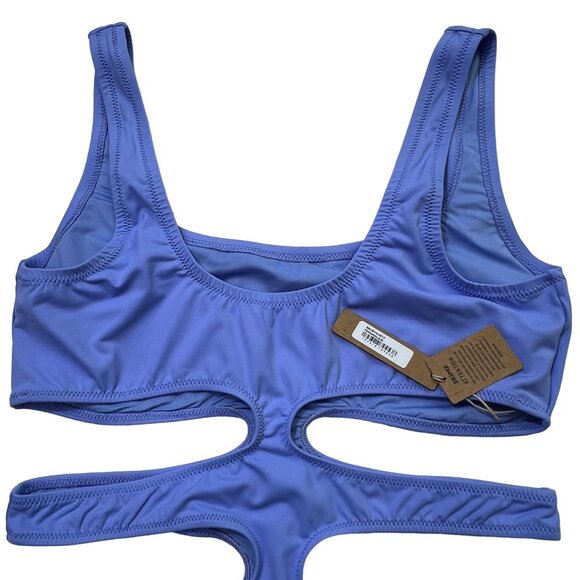 SKIMS Swim Tank Monokini Periwinkle Womens Medium - Picture 6 of 12